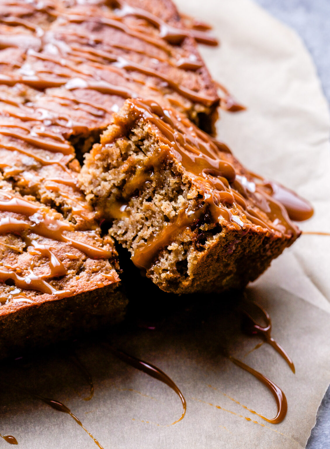 Apple Cake with Salted Caramel Glaze Recipe Runner