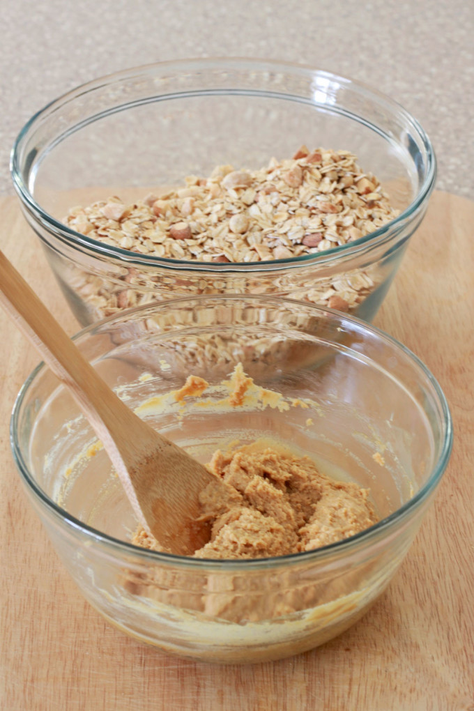 Peanut Butter and Jelly Granola Recipe Runner