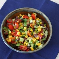 Black Bean & Corn Salsa Salad