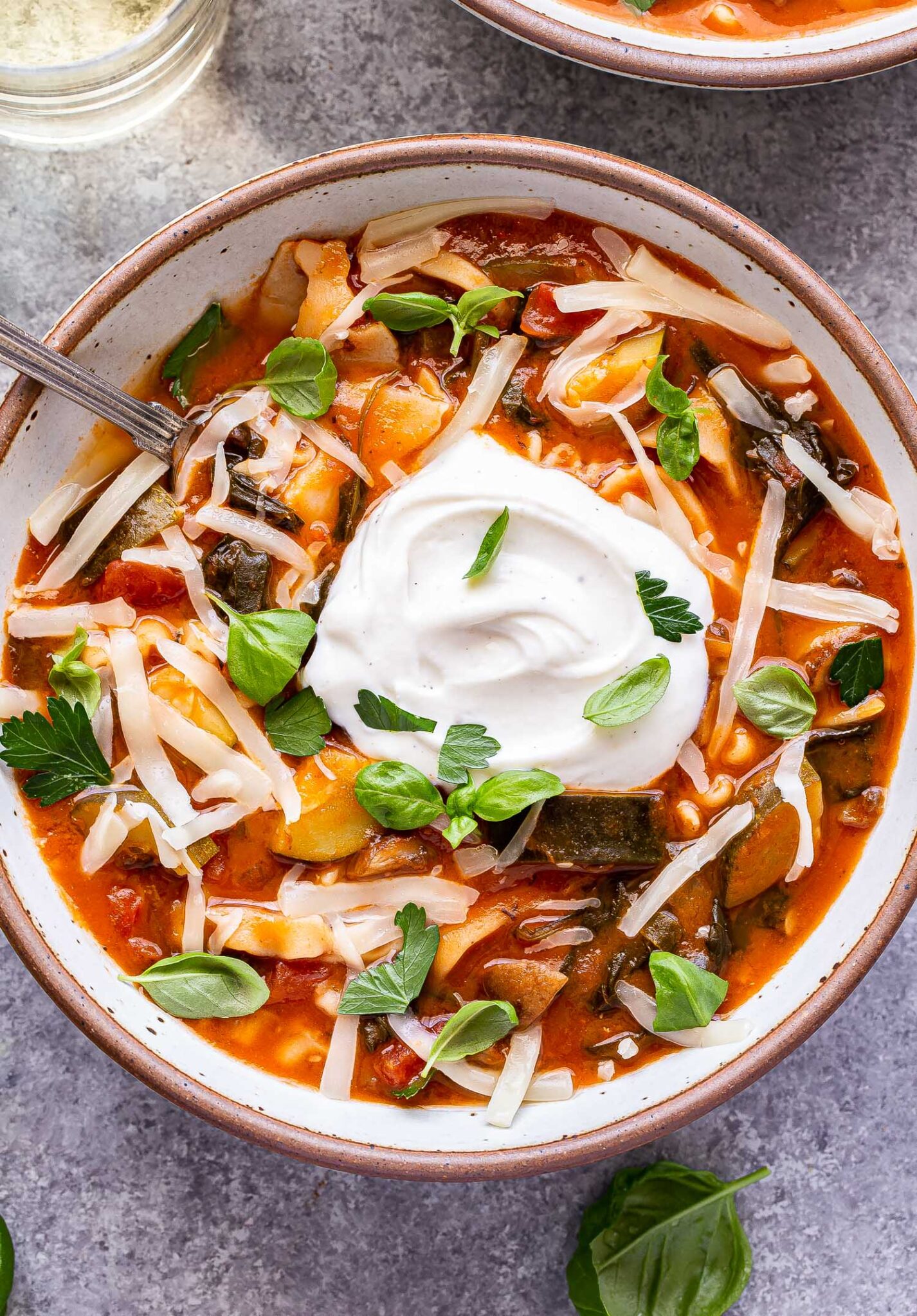 Vegetarian Lasagna Soup Recipe Runner