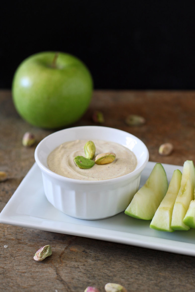 Pistachio Butter Yogurt Dip Recipe Runner