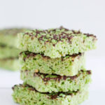 Pistachio Pudding Rice Krispie Treats