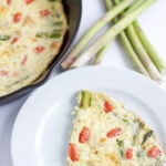 Salmon Asparagus Frittata