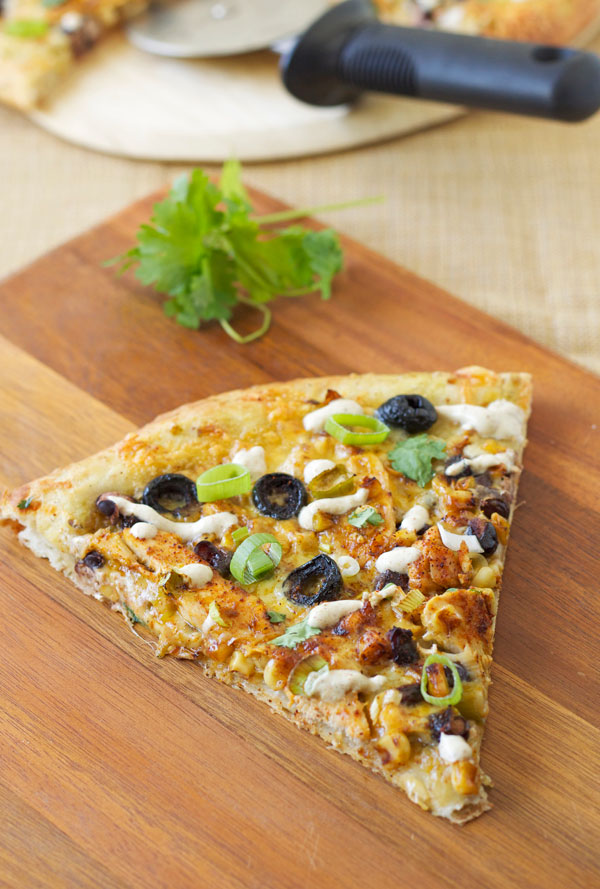 Chicken Enchilada Pizza Recipe Runner