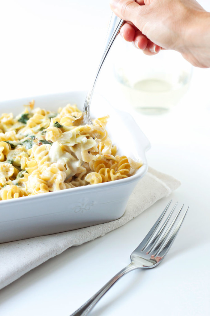 Spinach Artichoke Dip Pasta Recipe Runner