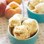 Honey Peach Frozen Yogurt