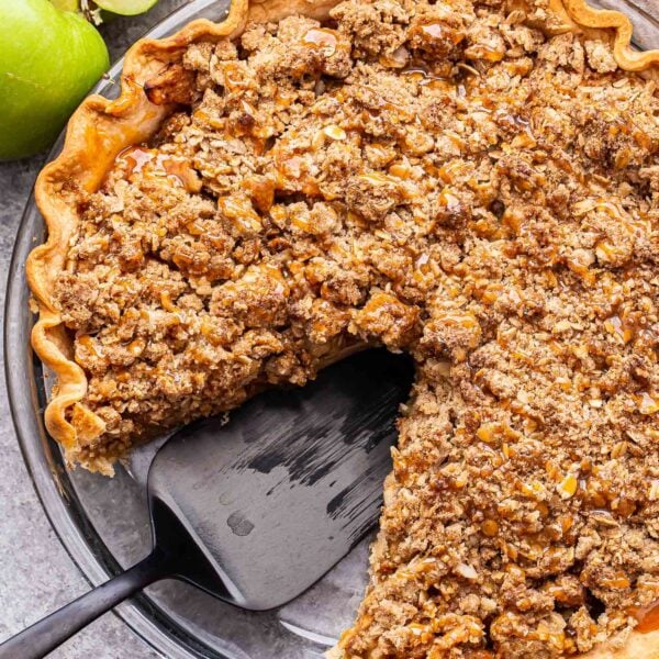 Caramel Apple Crumb Pie Recipe Runner