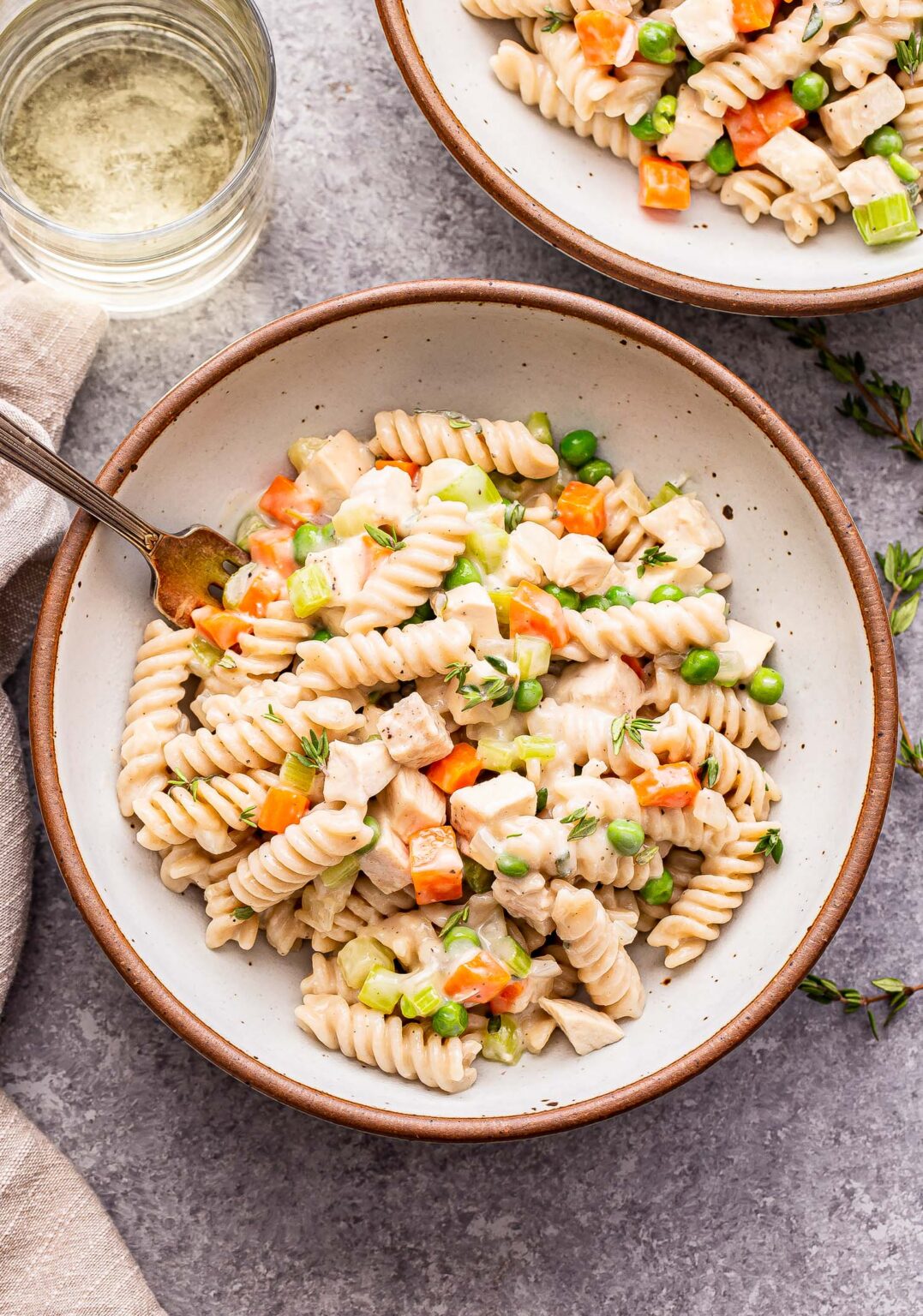 Chicken Pot Pie Pasta Recipe Runner