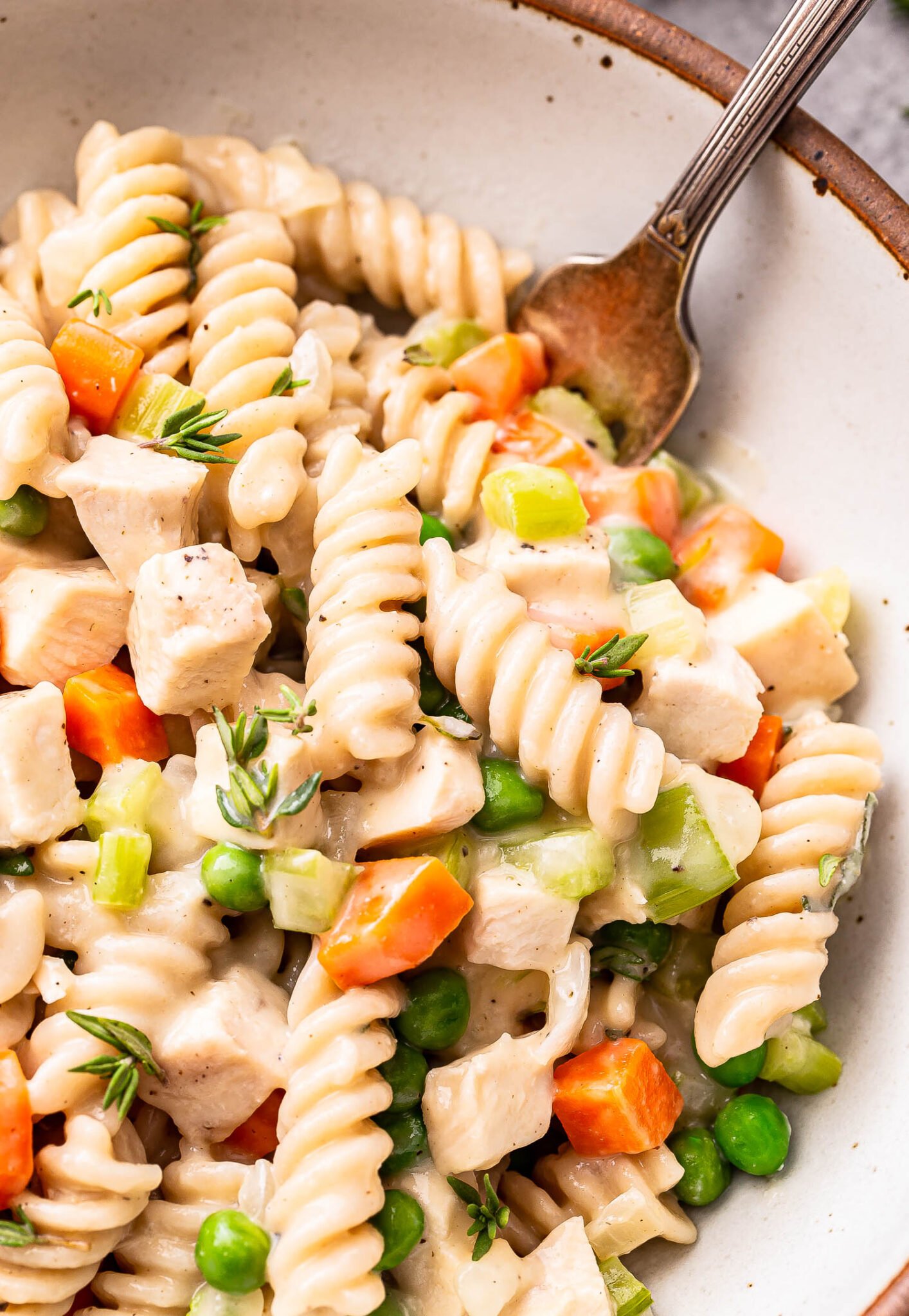 Chicken Pot Pie Pasta Recipe Runner