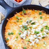 Skinny Buffalo Chicken Dip