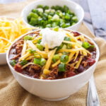 Slow Cooker Cincinnati Turkey Chili | My absolute favorite chili! Easy, healthy, and full of a unique blend of spices! | www.reciperunner.com