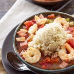 Healthy Cajun Jambalaya | My favorite jambalaya straight from my grandma's recipe box! | @reciperunner