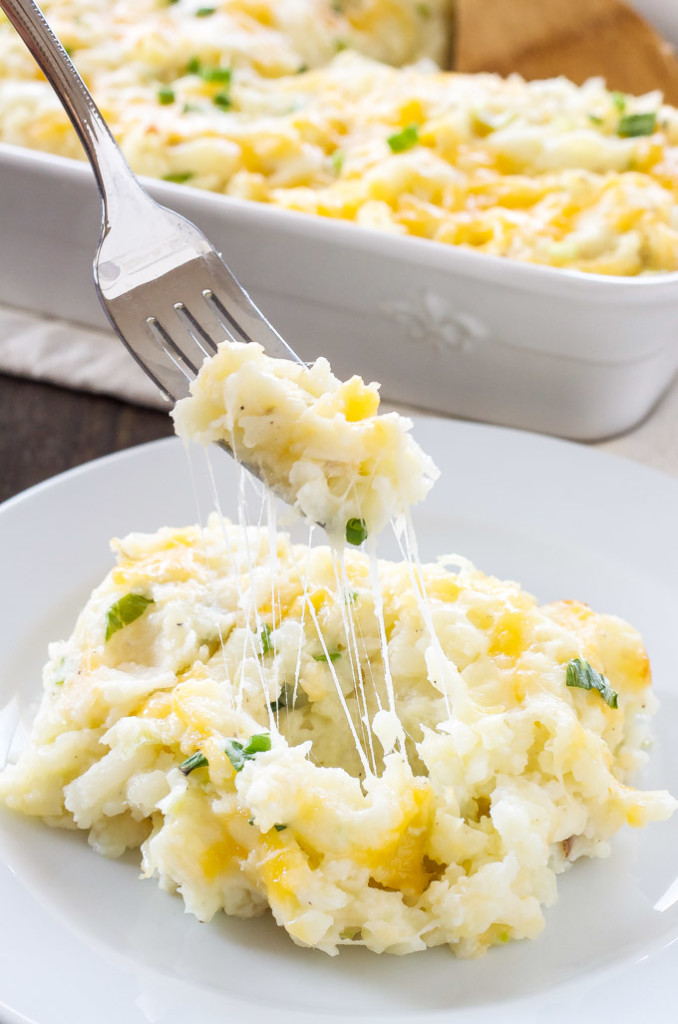 Skinny Cheesy Potato Casserole Recipe Runner