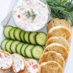 Smoked Salmon Spread | I love this smoked salmon spread! Such an easy and delicious appetizer! | @reciperunner