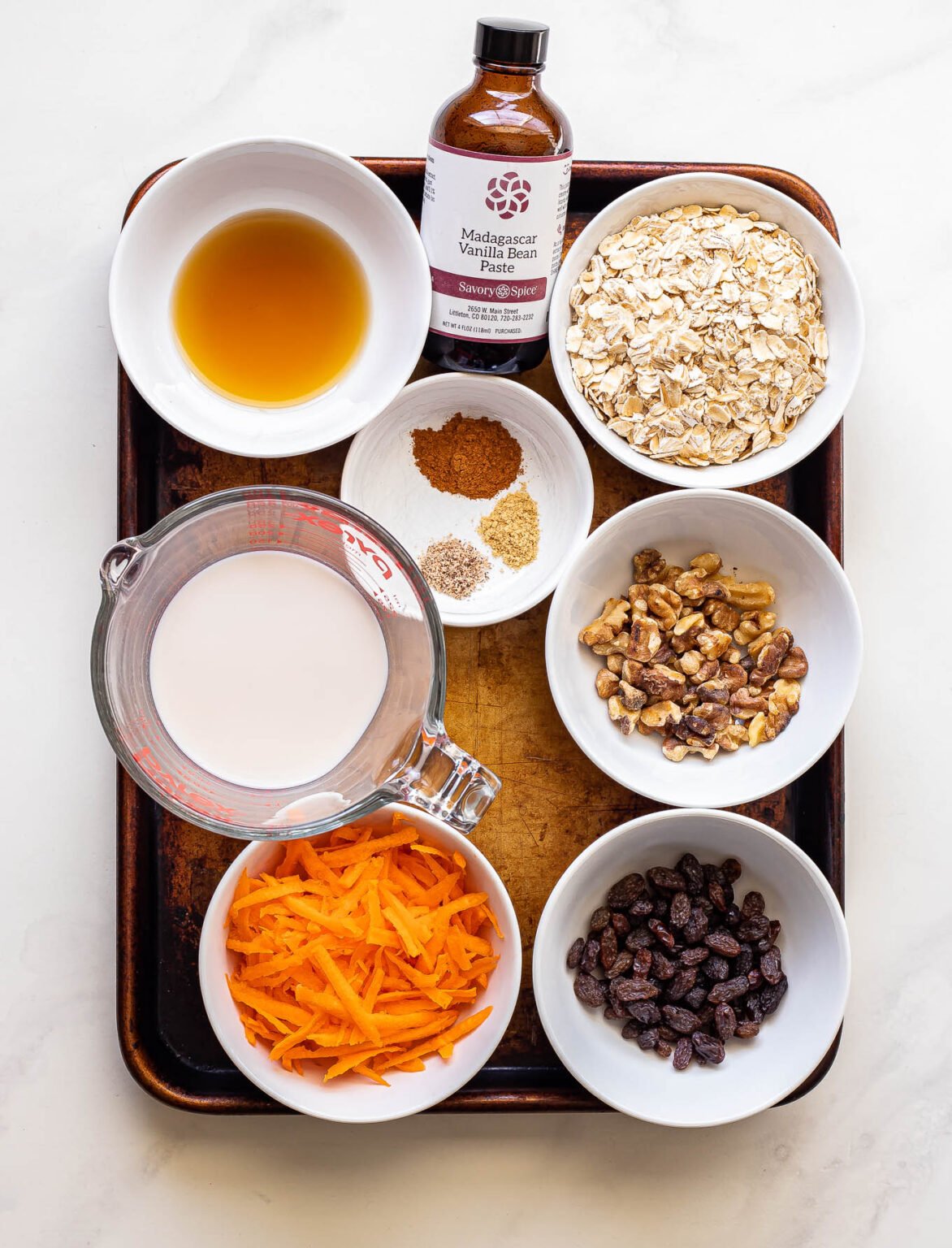 Carrot Cake Oatmeal Recipe Runner