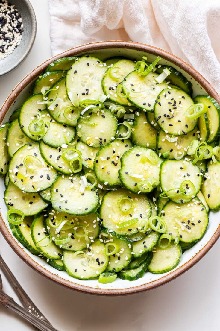 Asian Cucumber Sesame Salad Recipe Runner