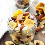Tropical Trail Mix | Salty, sweet, and full of tropical flavors! The perfect snack for your next outdoor adventure!