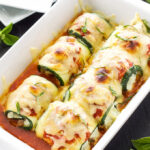Zucchini Lasagna Rolls | Use zucchini instead of pasta in this healthy, gluten free lasagna recipe!
