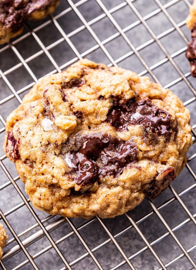Oatmeal Dark Chocolate Cranberry Cookies Recipe Runner