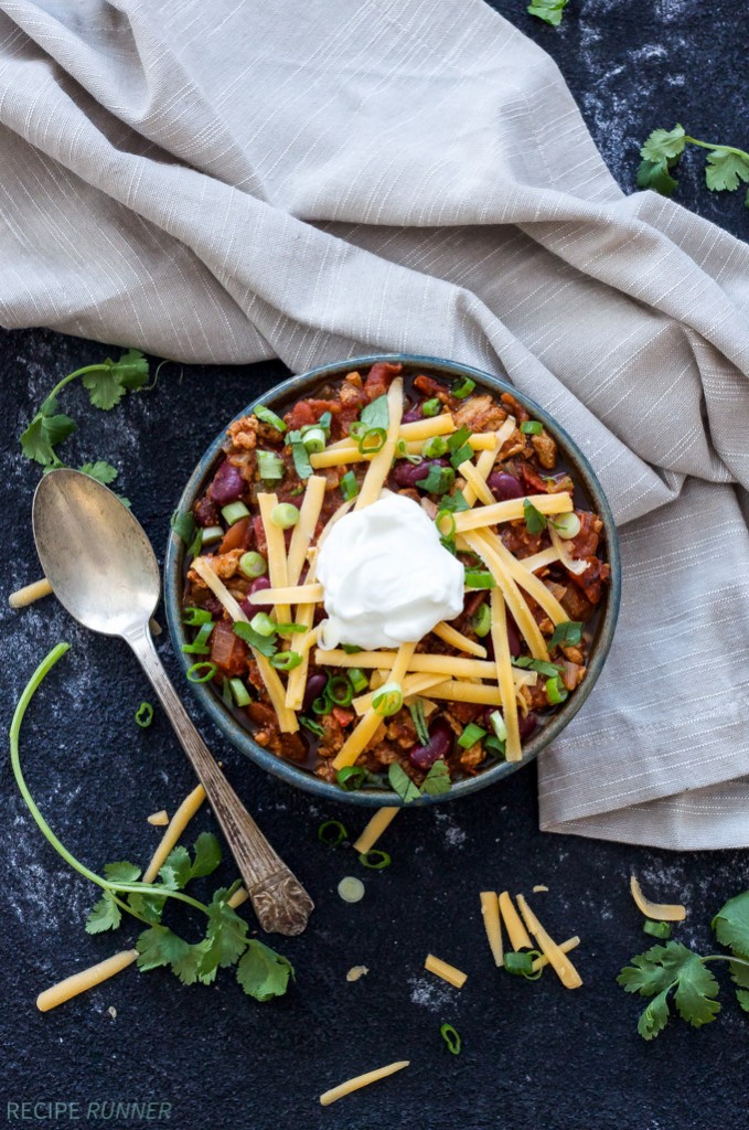 Healthy Slow Cooker Turkey Chili Recipe Runner