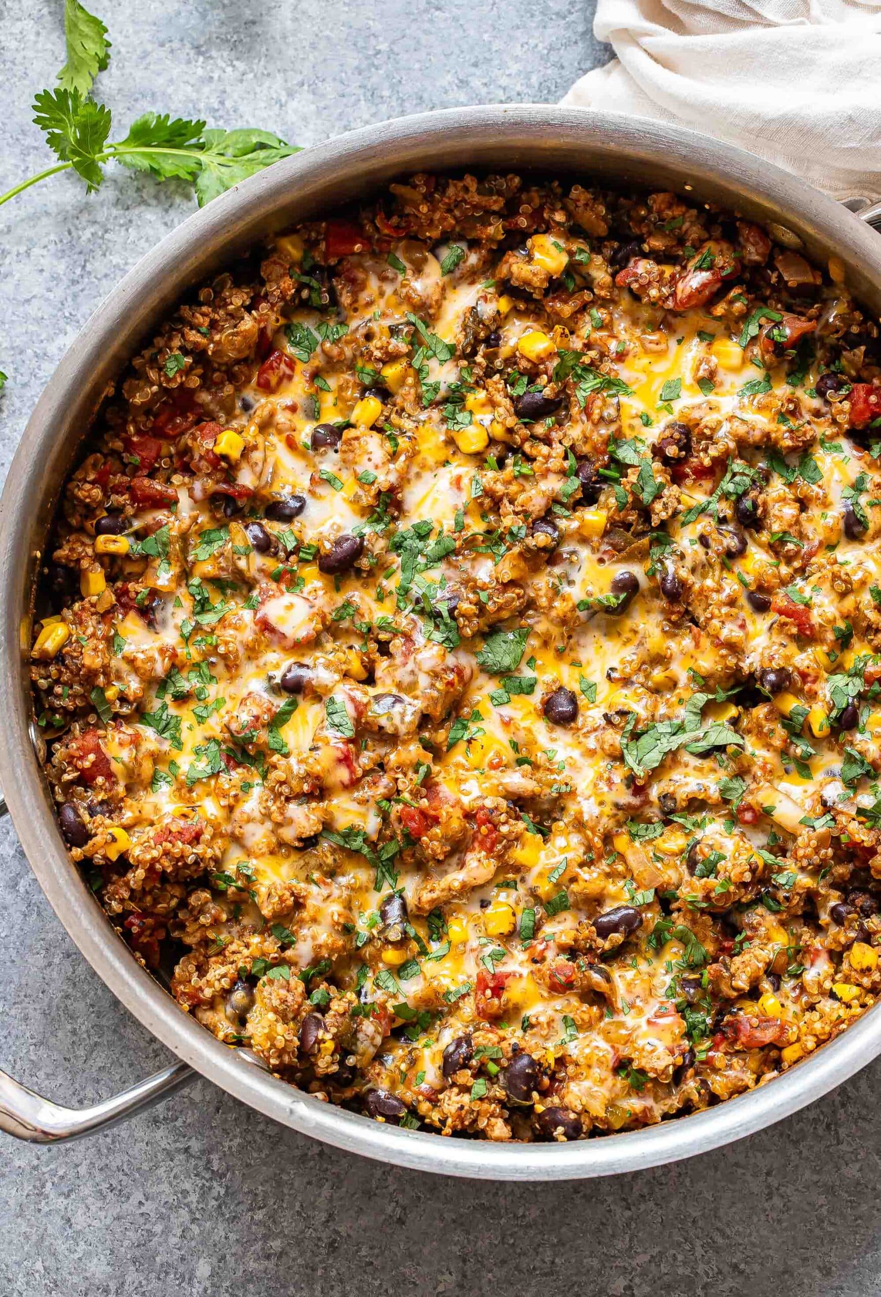 Turkey Taco Quinoa Skillet