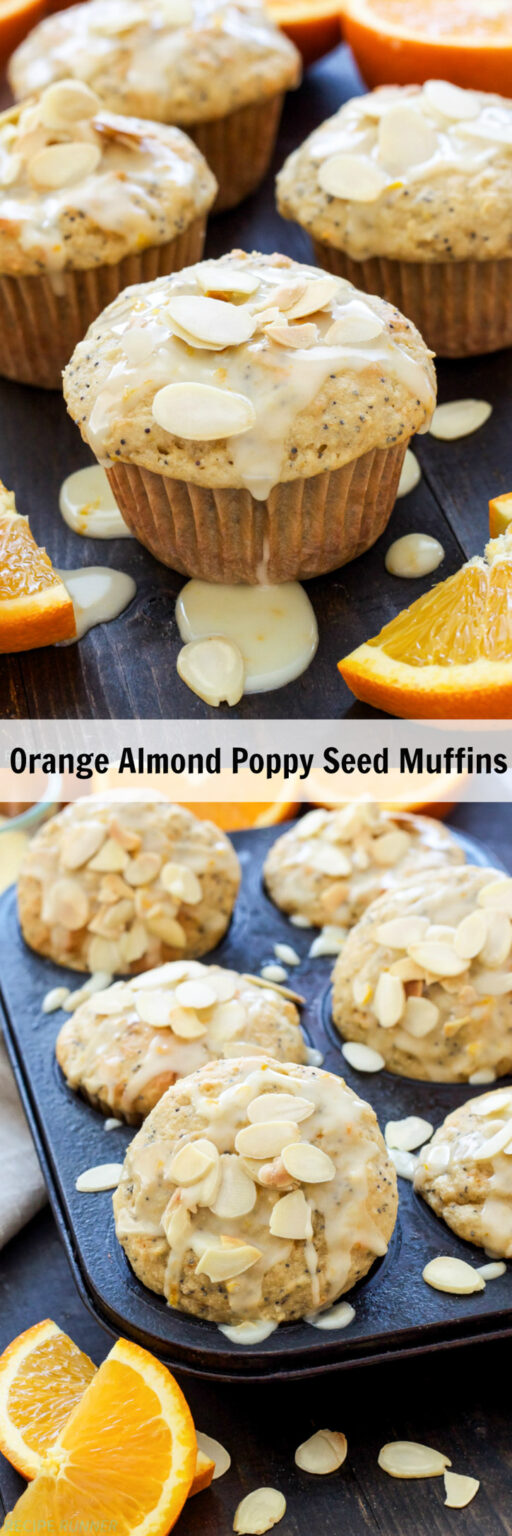 Orange Almond Poppy Seed Muffins Recipe Runner