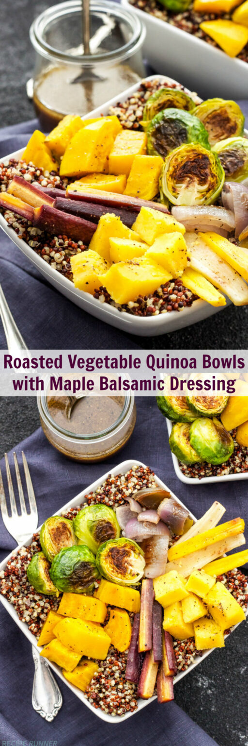 Roasted Vegetable Quinoa Bowls Recipe Runner