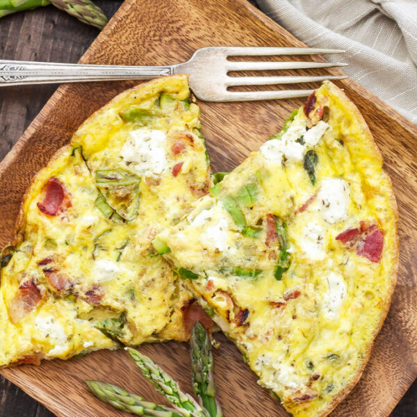Salmon Asparagus Frittata Recipe Runner
