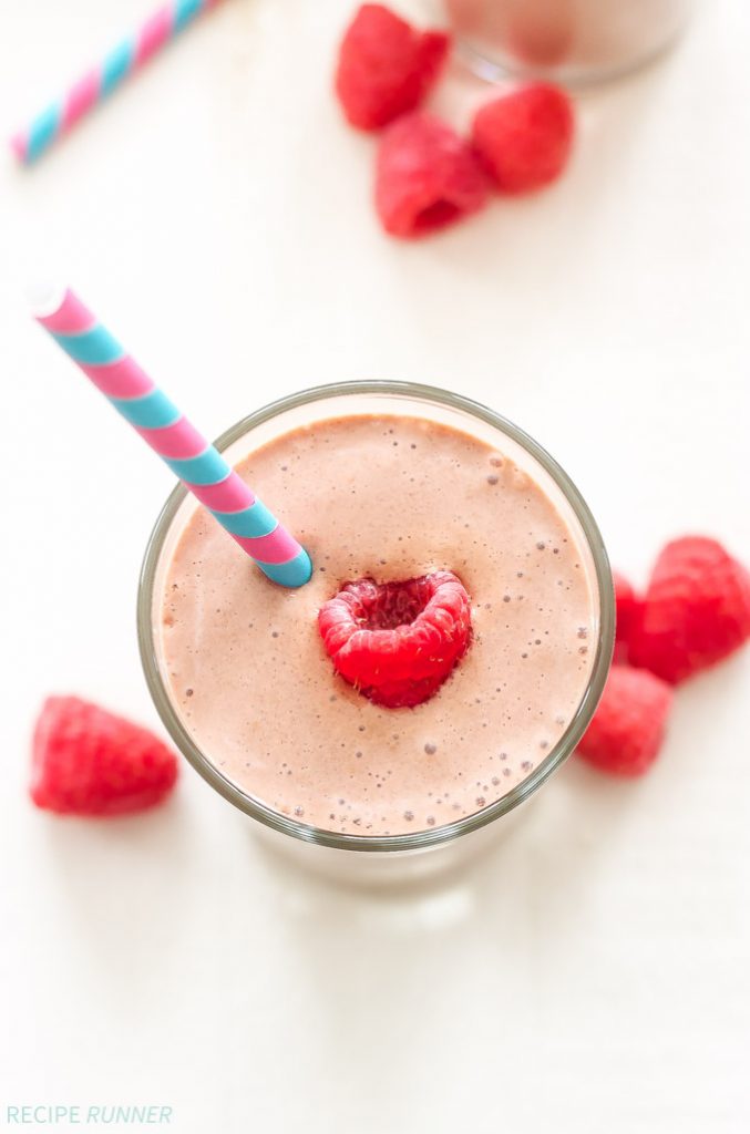 Chocolate Raspberry Smoothie Recipe Runner
