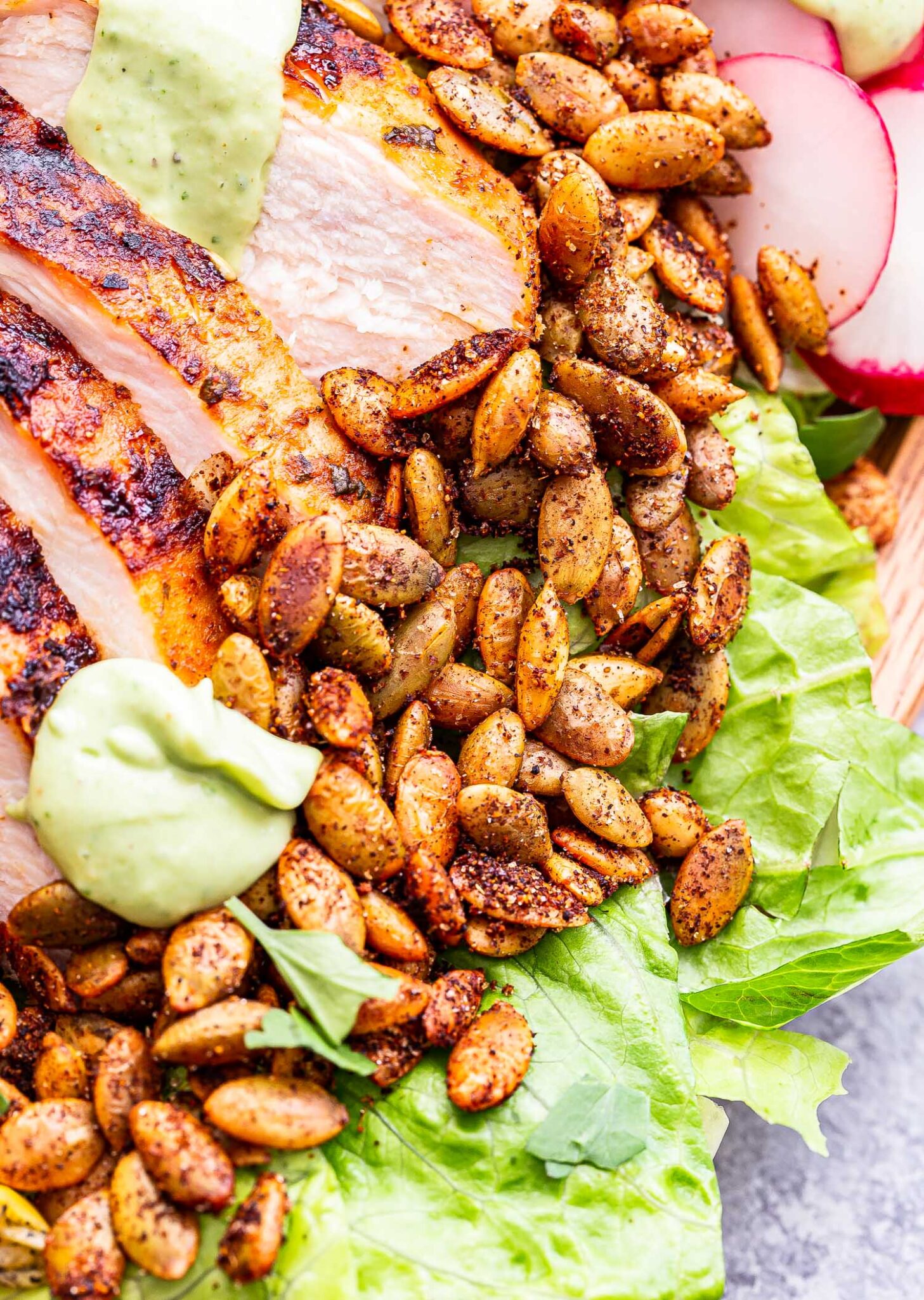 Southwest Chicken Salad with Avocado Lime Dressing Recipe Runner