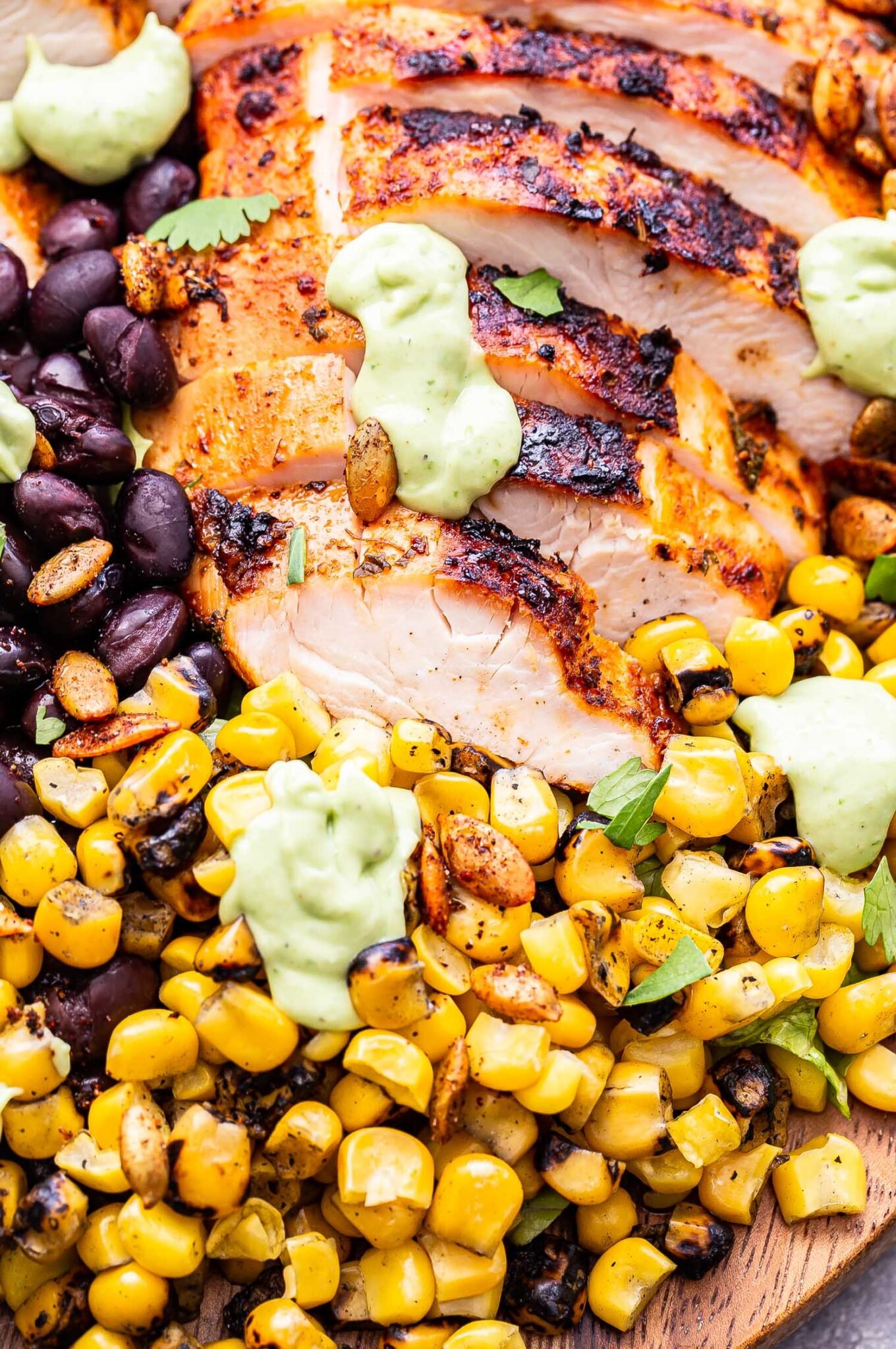 Southwest Chicken Salad with Avocado Lime Dressing Recipe Runner