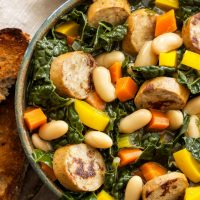 Sausage, Kale and White Bean Soup
