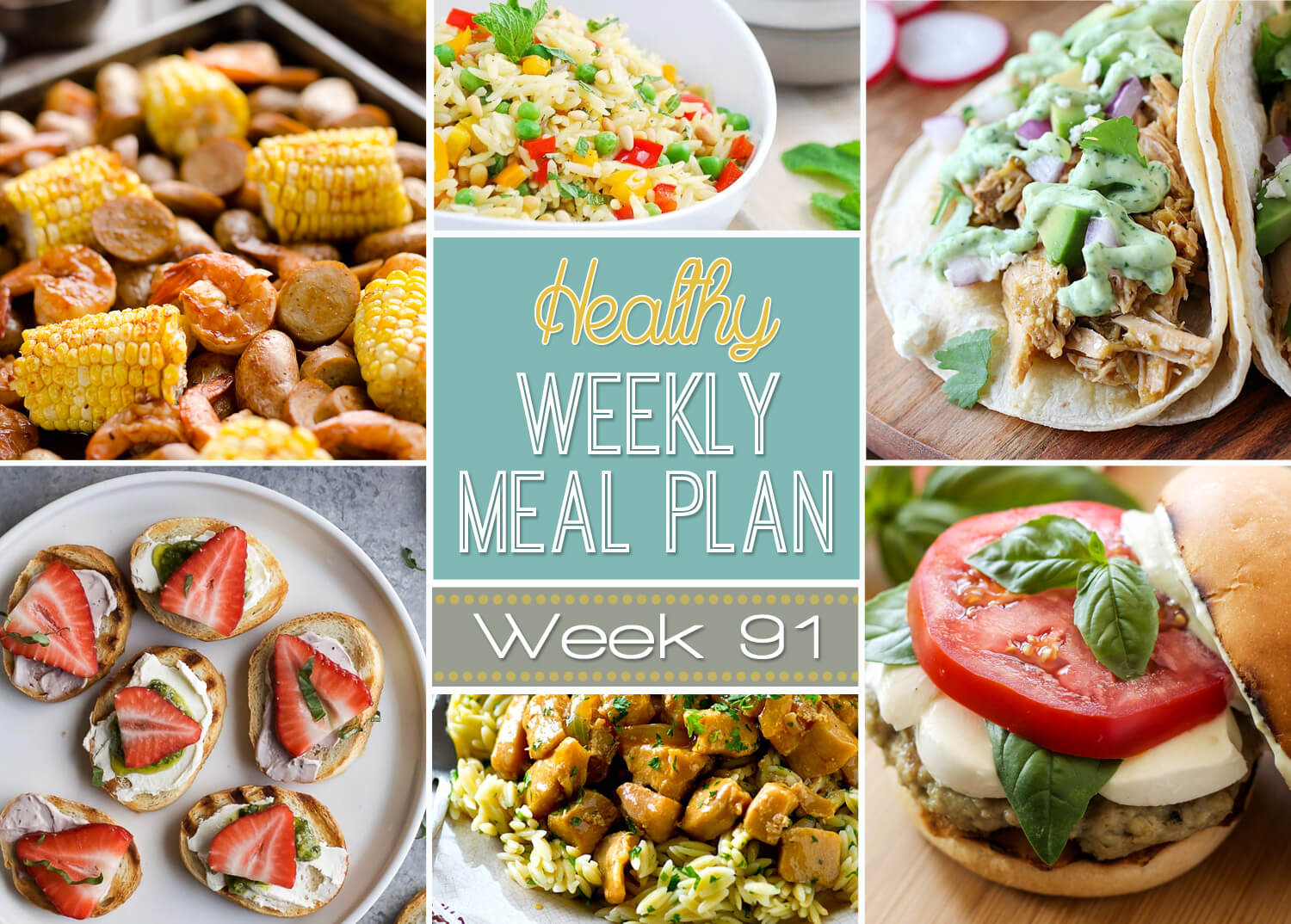 healthy weekly meal plan 91 recipe runner weekly meal