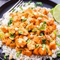 Skillet Thai Chicken and Sweet Potato Curry