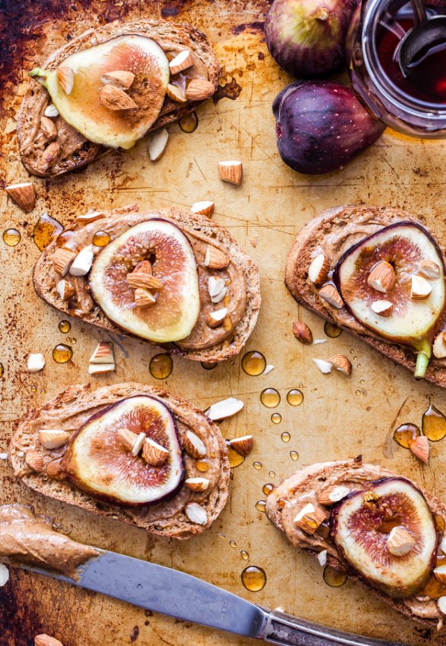 Fig and Almond Butter Toast Recipe Runner