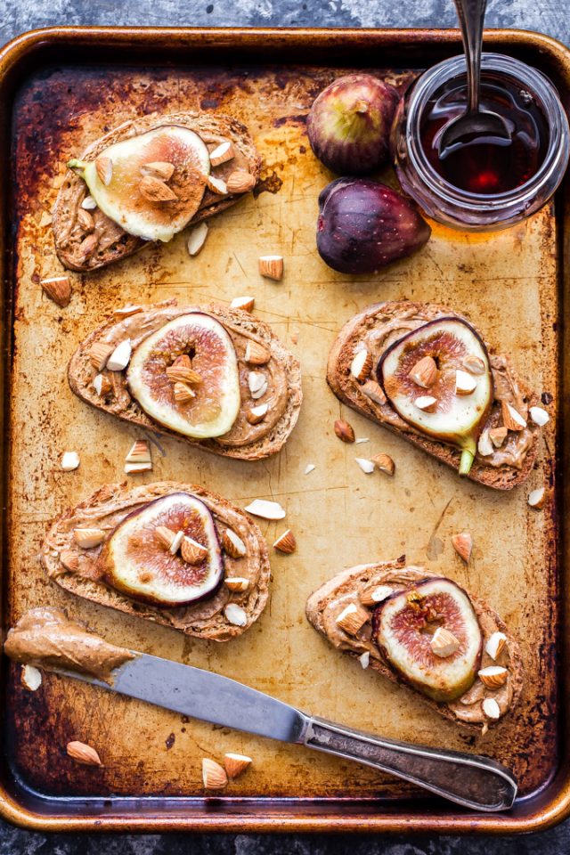 Fig and Almond Butter Toast Recipe Runner