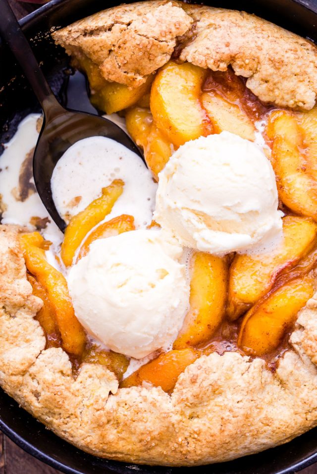 Skillet Peach Cobbler Recipe Runner