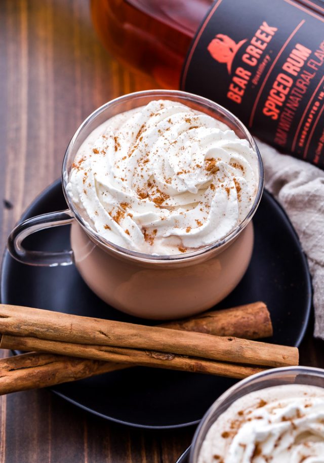 Spiced Rum Chai Latte Recipe Runner