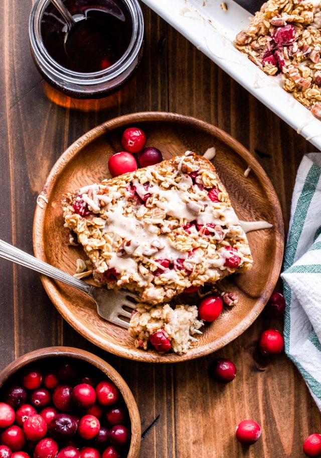 Cranberry Maple Pecan Baked Oatmeal Recipe Runner