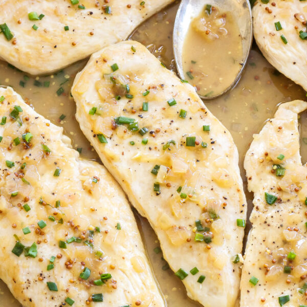 Sautéed Chicken Cutlets with Honey Mustard Pan Sauce Recipe Runner