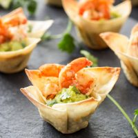 Tequila Lime Shrimp Taco Bites