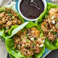 Asian Turkey Lettuce Cups