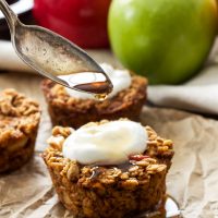 Baked Apple Cinnamon Oatmeal Cups