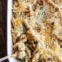 Chicken Caesar Pasta Bake