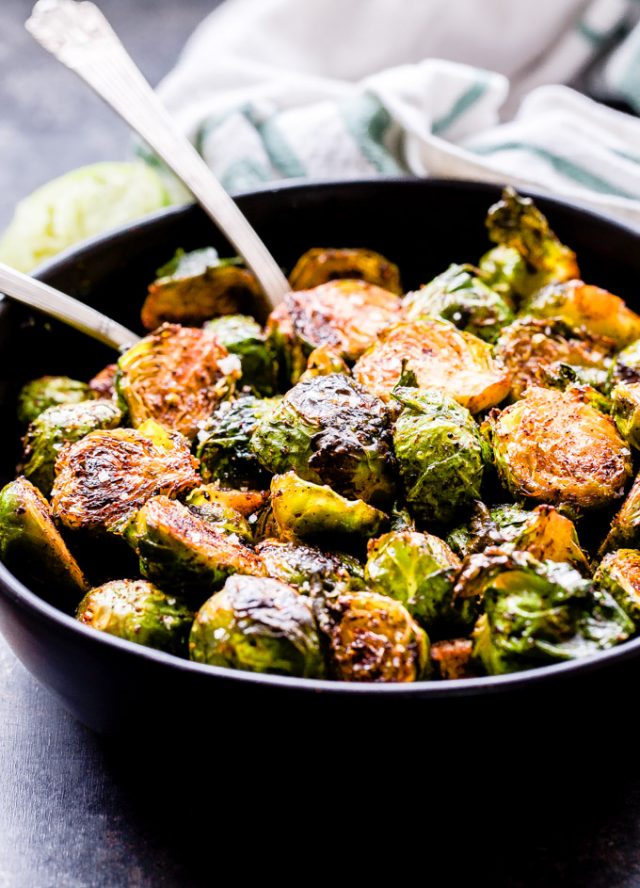 Chili Honey Lime Roasted Brussels Sprouts Recipe Runner