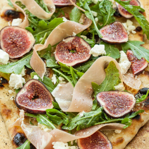 Fig, Prosciutto and Goat Cheese Grilled Pizza Recipe Runner