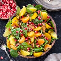 Roasted Golden Beet, Citrus, Lentil Salad