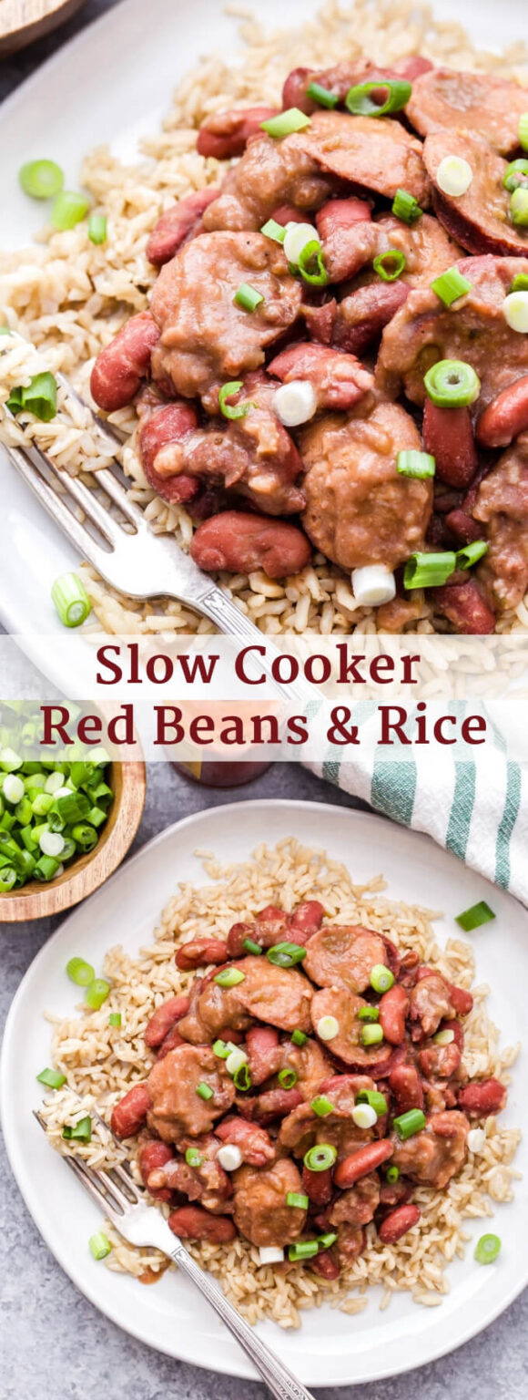 Slow Cooker Red Beans and Rice Recipe Runner