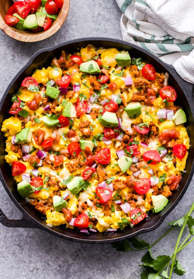 Southwest Turkey and Egg Breakfast Skillet Recipe Runner