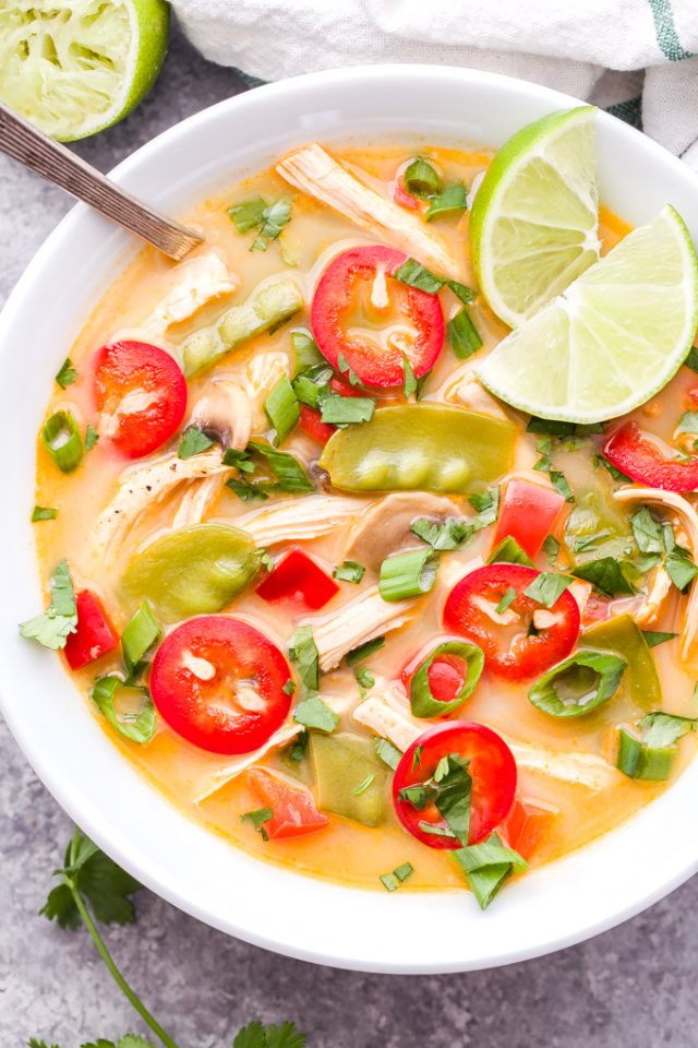 Thai Chicken Soup Recipe Runner